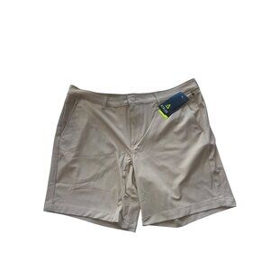 Athlux Mens Commuter Shorts Size 38 Brown Stylish Lightweight Modern Fit Versati